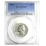 1956 Quarter PCGS PR67