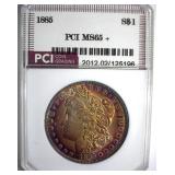 1885 Morgan PCI MS65+ Amazing Color