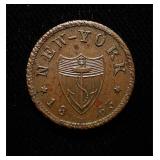 1863 Civil War Token Ch UNC Anchor