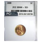 1939 Cent PCI MS66+ RD