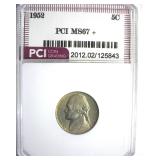 1952 Nickel MS67+ LISTS $1850