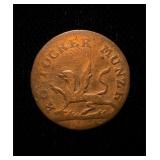 1815-AS German States 1 Pfennig AU+