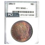 1884-O Morgan PCI MS65+ Beautiful Color