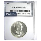 1957 Franklin MS66 FBL LISTS $225