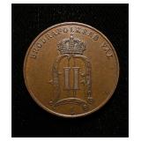 1904 Sweden 5 Ore AU/UNC