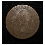 1801 Large Cent F/VF
