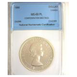 1964 Dollar NNC MS69 PL Confederation Meetings