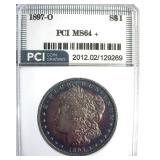 1897-O Morgan PCI MS64+ Impressive Color