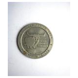 1989 $1 Gaming Token Blue Ox Tavern