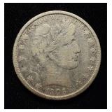 1906-S Barber Half Dollar F