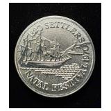 1970 Settlers Natal Festival Commem Badge UNC