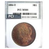 1884-O Morgan MS68 LISTS $12500