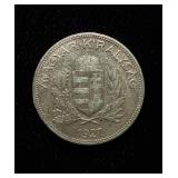 1927 Hungary 1 Pengo AU
