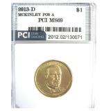 2013-D Pos A $1 McKinley PCI MS69