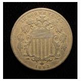 1883 Shield Nickel VF