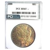 1888 Morgan MS67+ LISTS $25000