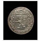 1744 German 2 Kreuzer AU+
