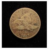 1857 Flying Eagle Cent VG