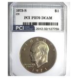 1973-S CN Ike PCI PR70 DCAM