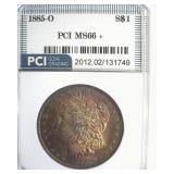 1885-O Morgan MS66+ LISTS $550