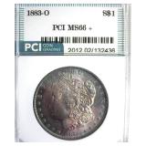 1883-O Morgan MS66+ LISTS$1250