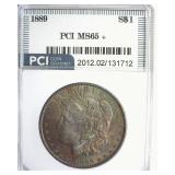 1889 Morgan MS65+ LISTS $425