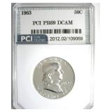 1963 Franklin PR69 DCAM LISTS $5000