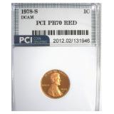 1978-S Cent PR70 DCAM RD LISTS $2150
