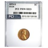 1973-S Cent PR70 DCAM RD LISTS $5250