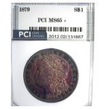 1879 Morgan MS65+ LISTS $775