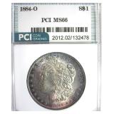 1884-O Morgan MS66 LISTS $450