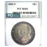 1885-O Morgan MS66 LISTS $450