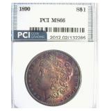 1890 Morgan MS66 LISTS$20000