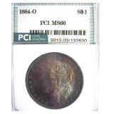 1884-O Morgan MS66 LISTS $450