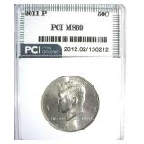2011-P Kennedy MS69 LISTS $1900