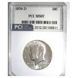 1970-D Kennedy MS67 LISTS $6500