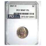 1947-D Nickel MS67 FS LISTS $400
