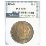 1904-O Morgan MS67 LISTS $4500