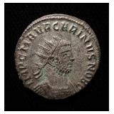 Carinus Rare Emperor Silvering UNC Ancient Roman
