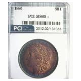 1886 Morgan MS65+ LISTS $275