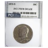 1973-S Kennedy PR70 DCAM LISTS $1650
