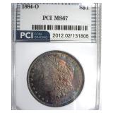 1884-O Morgan MS67 LISTS $2250