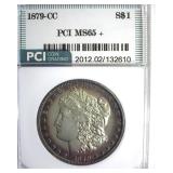 1879-CC Morgan MS65+ LISTS $47500