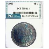 1900 Morgan MS66+ LISTS $1600