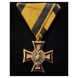Austria Military Medal on Ribbon Rare