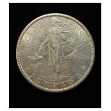 1910-S Peso UNC Rare