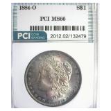 1884-O Morgan MS66 LISTS $450