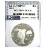 1983-S S$1 LA Olympics PR70 DCAM LISTS $340