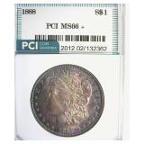 1888 Morgan MS66+ LISTS $950