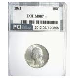 1941 Quarter MS67+ LISTS $1000